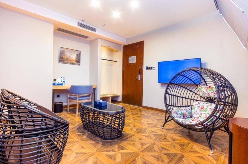 Days Inn Business Place Bagu Chongqing Exteriör bild